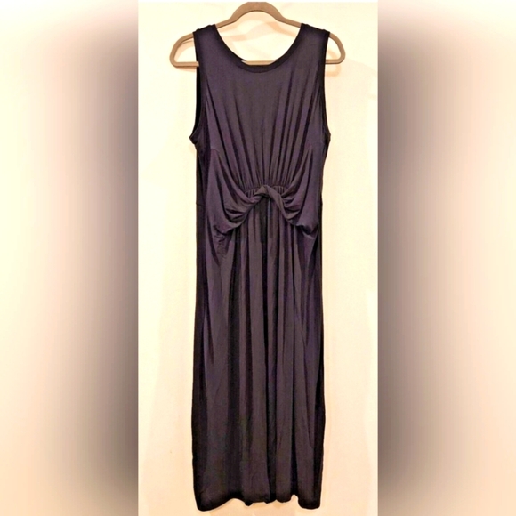 24/7 Tansy Twist Dress By Maurices Black - Picture 1 of 6